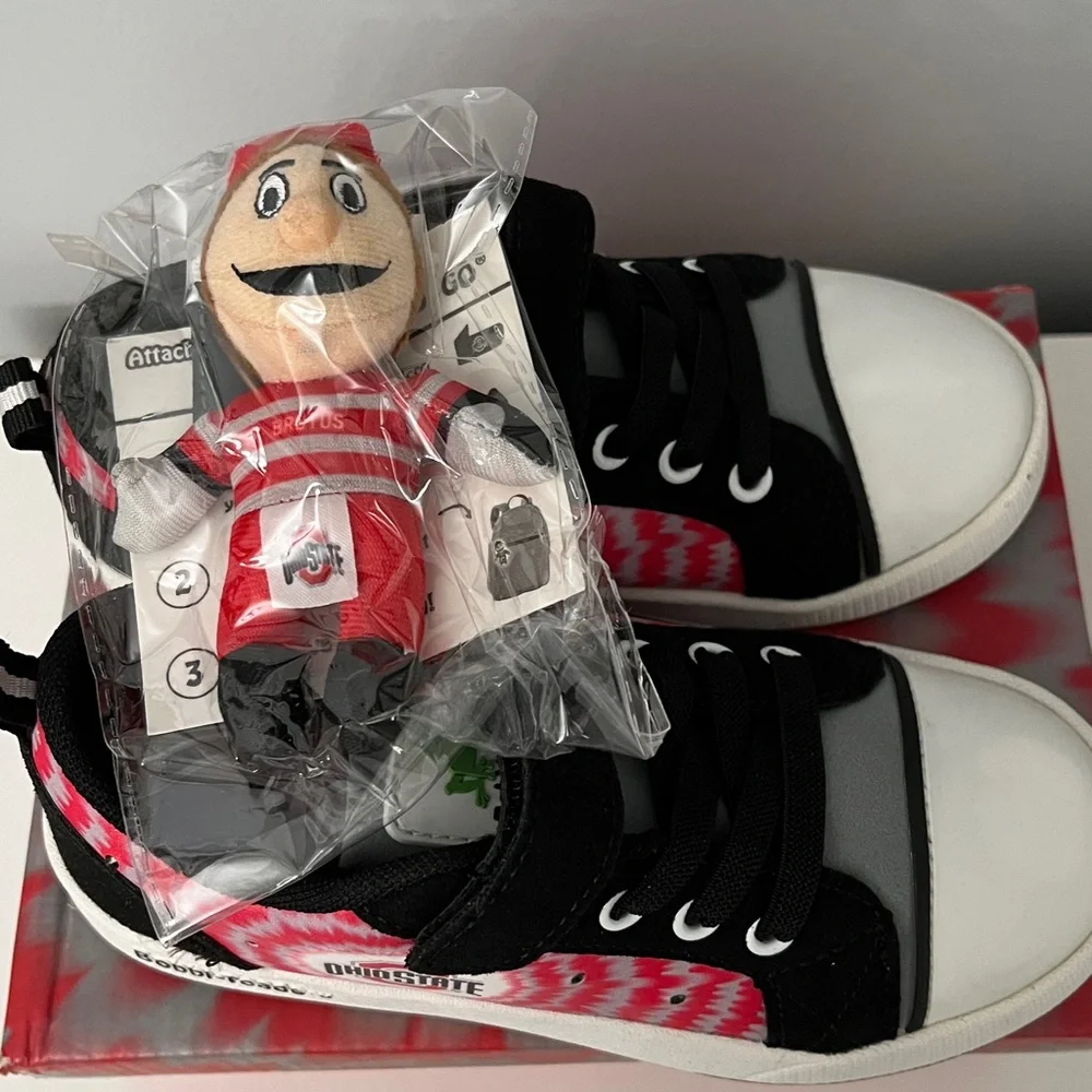Bobbi-Toads Ohio State youth sneakers - Picture 5 of 5